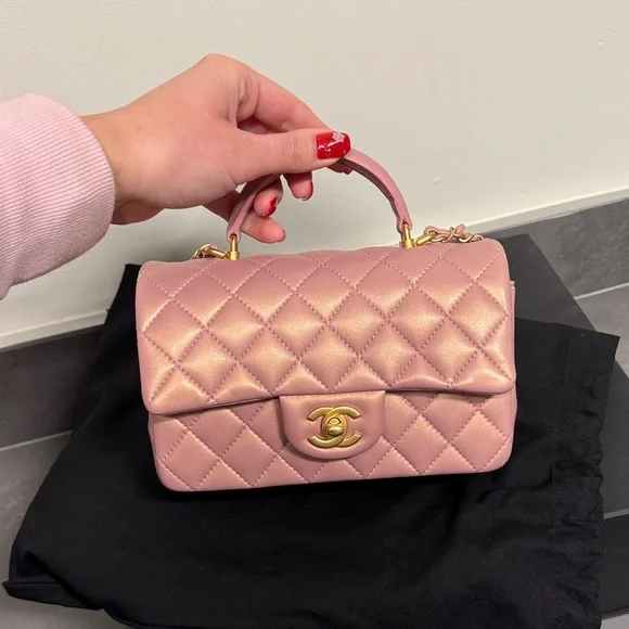 Chanel Mini Top Handle Bag - Picture 1 of 8